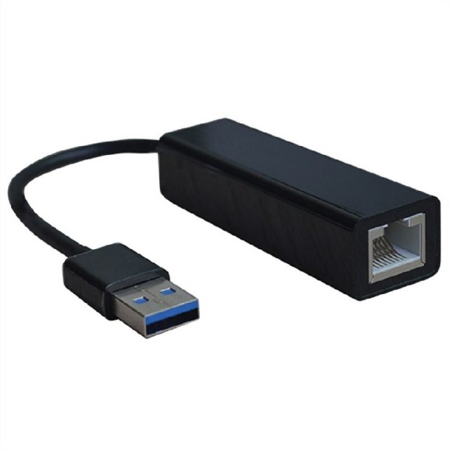 Kablovi, adapteri i punjači - ROTRONIC USB 3.2 GEN1 TO GIGABIT ETHERNET CONVERTER CRNI - Avalon ltd